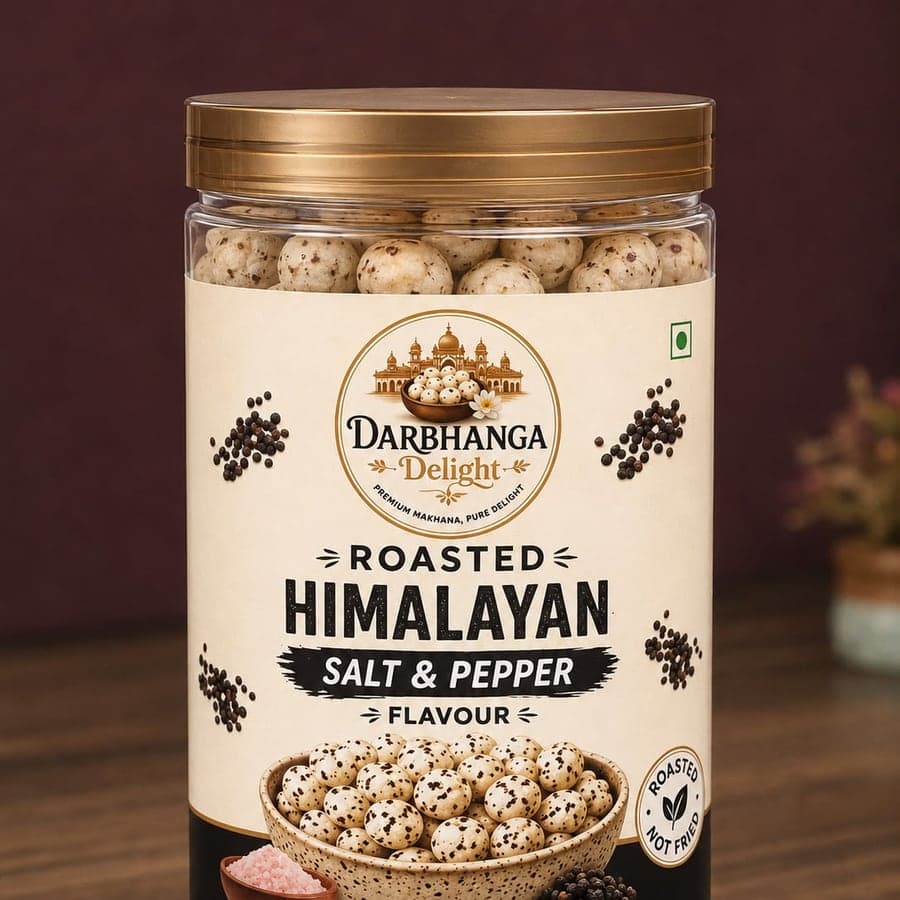 Himalayan Salt & Pepper Roasted Makhana