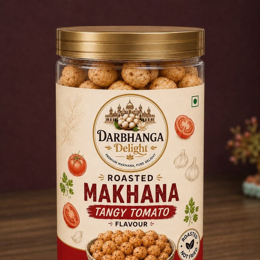 Tangy Tomato Roasted Makhana
